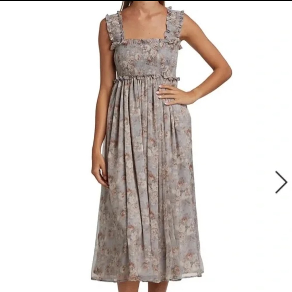 Saks En Saison Midi Dress